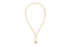  Pop Charms - Schakelcolliers - Zilver / 14kt GP - 45cm